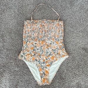 NWOT Cupshe Floral One piece Swimsuit